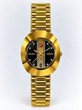Rado DiaStar  Black /Gold Stripe.