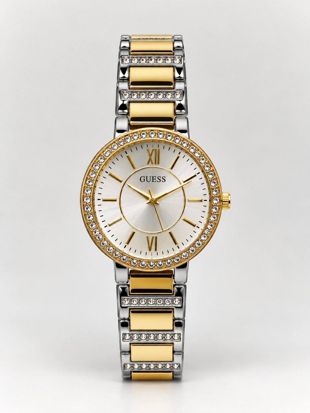 Guess Melody Ladies Dress Watch (White Dial)