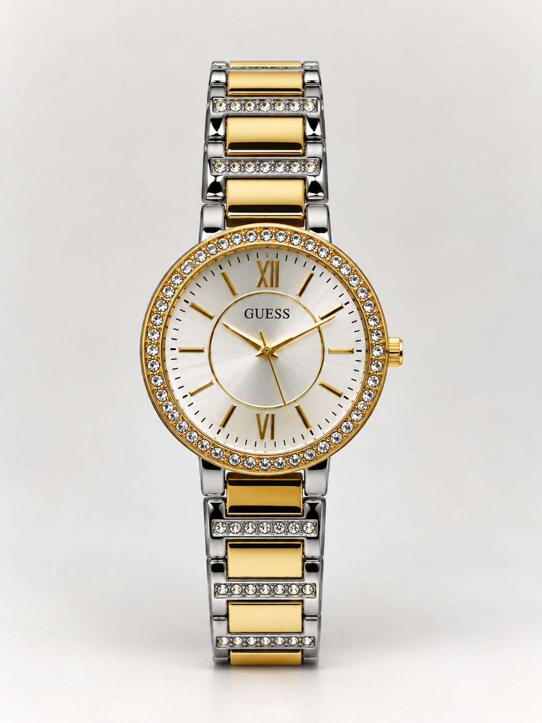 Guess Melody Ladies Dress Watch (White Dial)