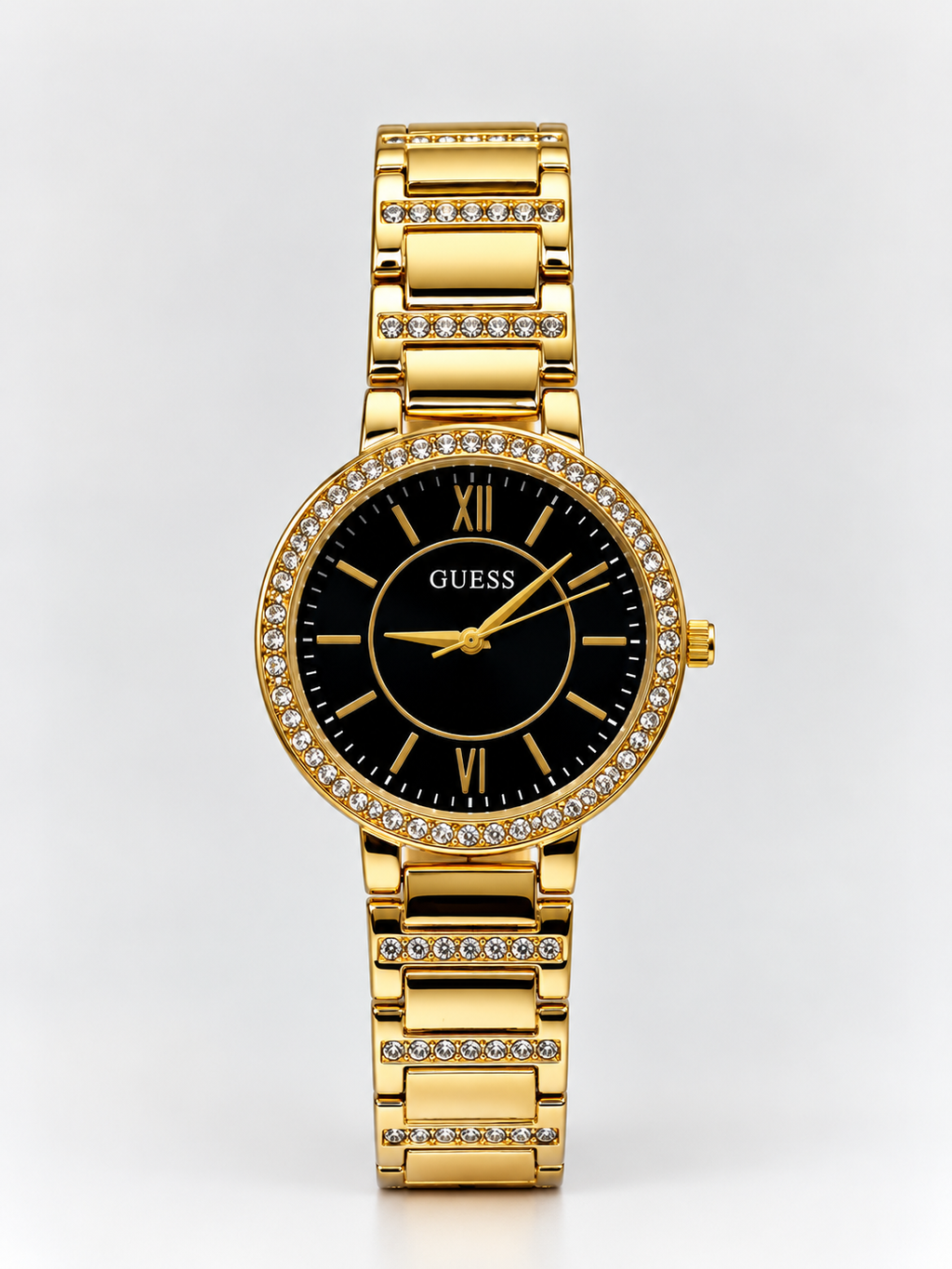 Guess Montage Golden Ladies( Black Dial)
