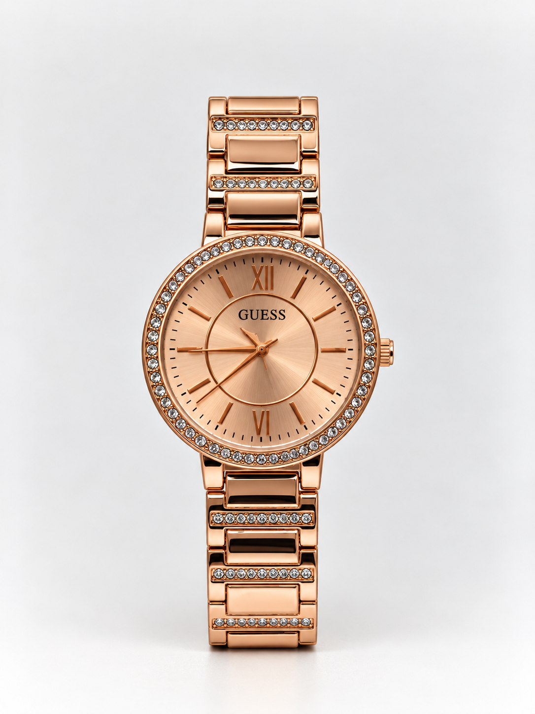 Guess Melody Ladies Dress Watch ( Rose Gold)