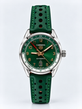 Tag Heuer Careera Date Twin Time ( Teal Green )