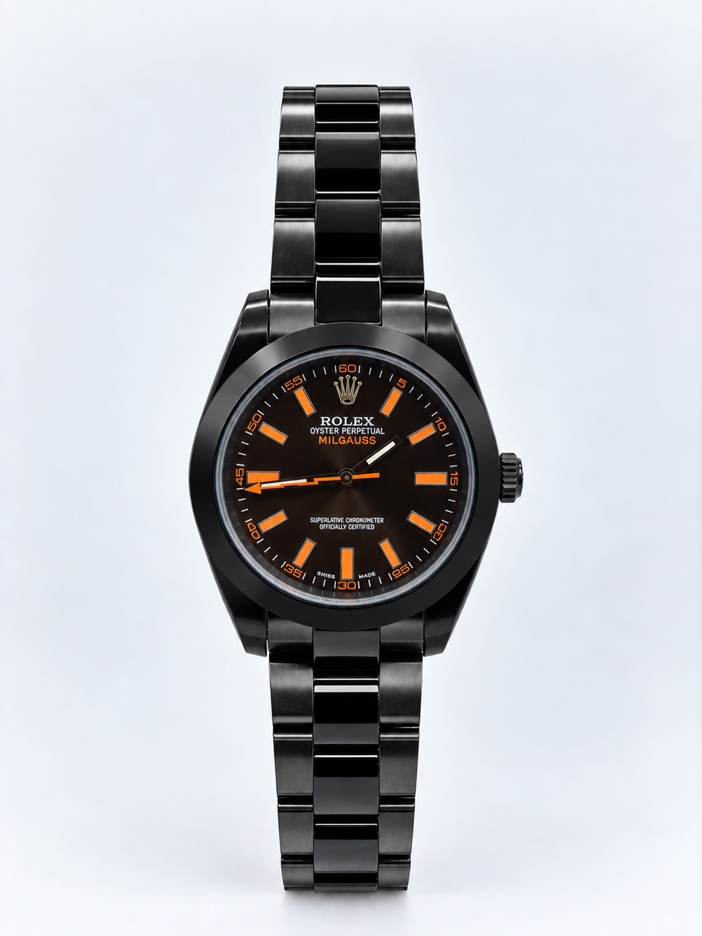 Rolex Milgaus Orange Index