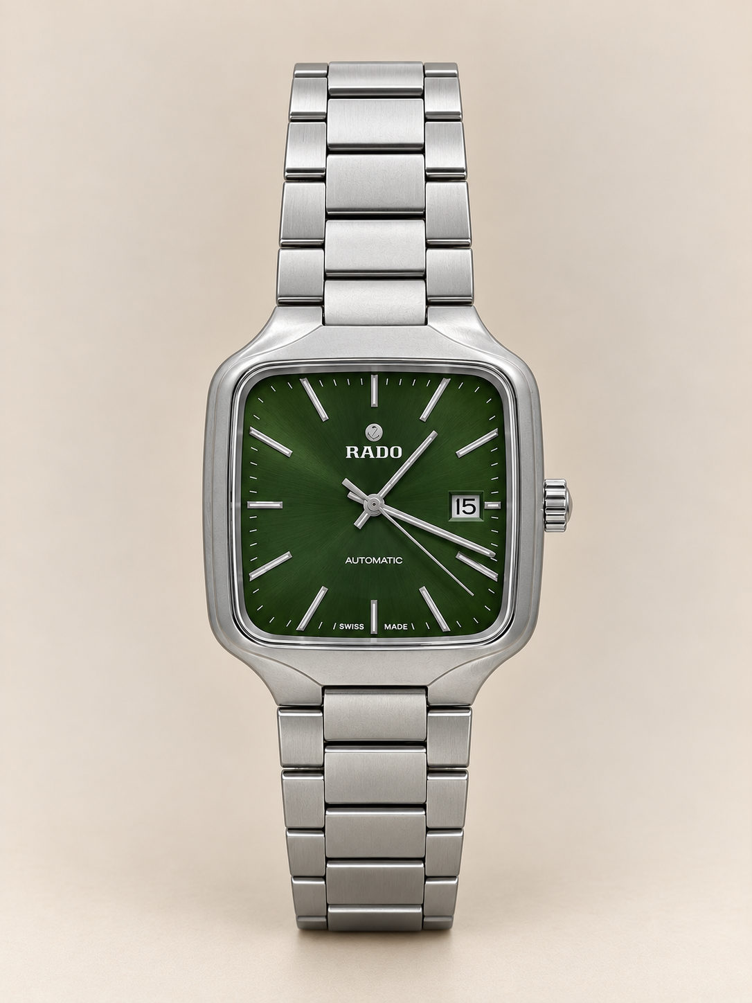 Rado True Square Automatic Green Dial