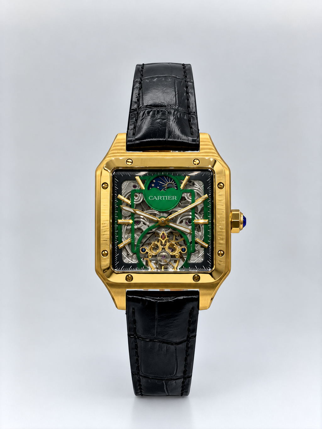 Cartier Santos Skeleton Tourbillon