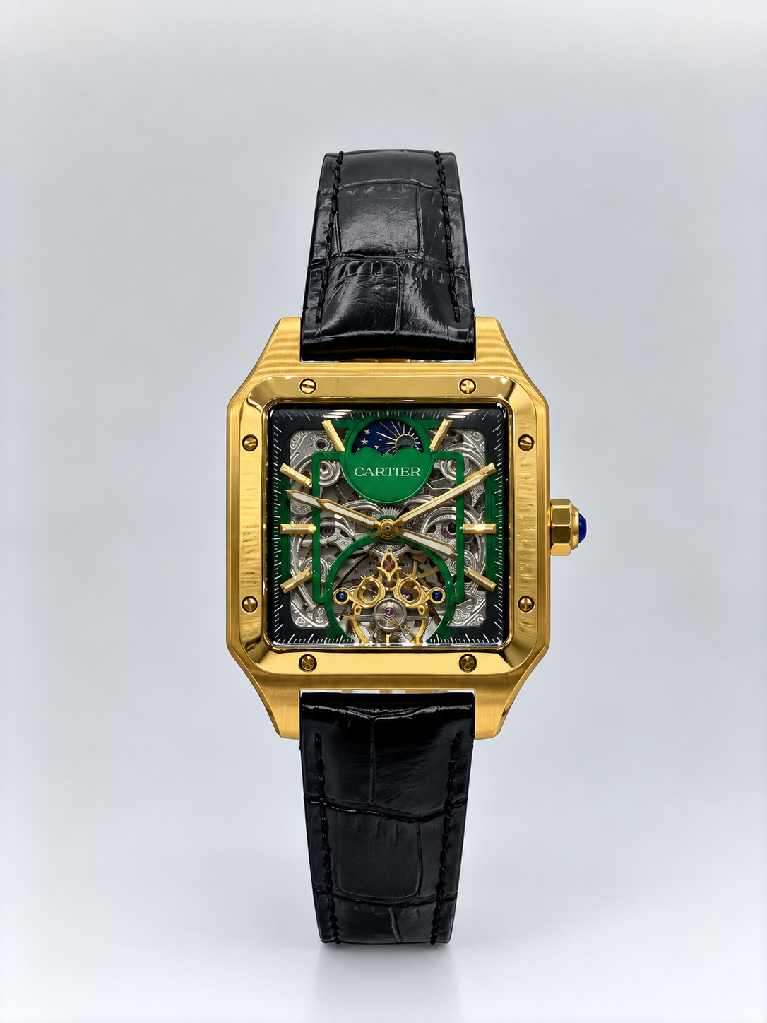Cartier Santos Skeleton Tourbillon