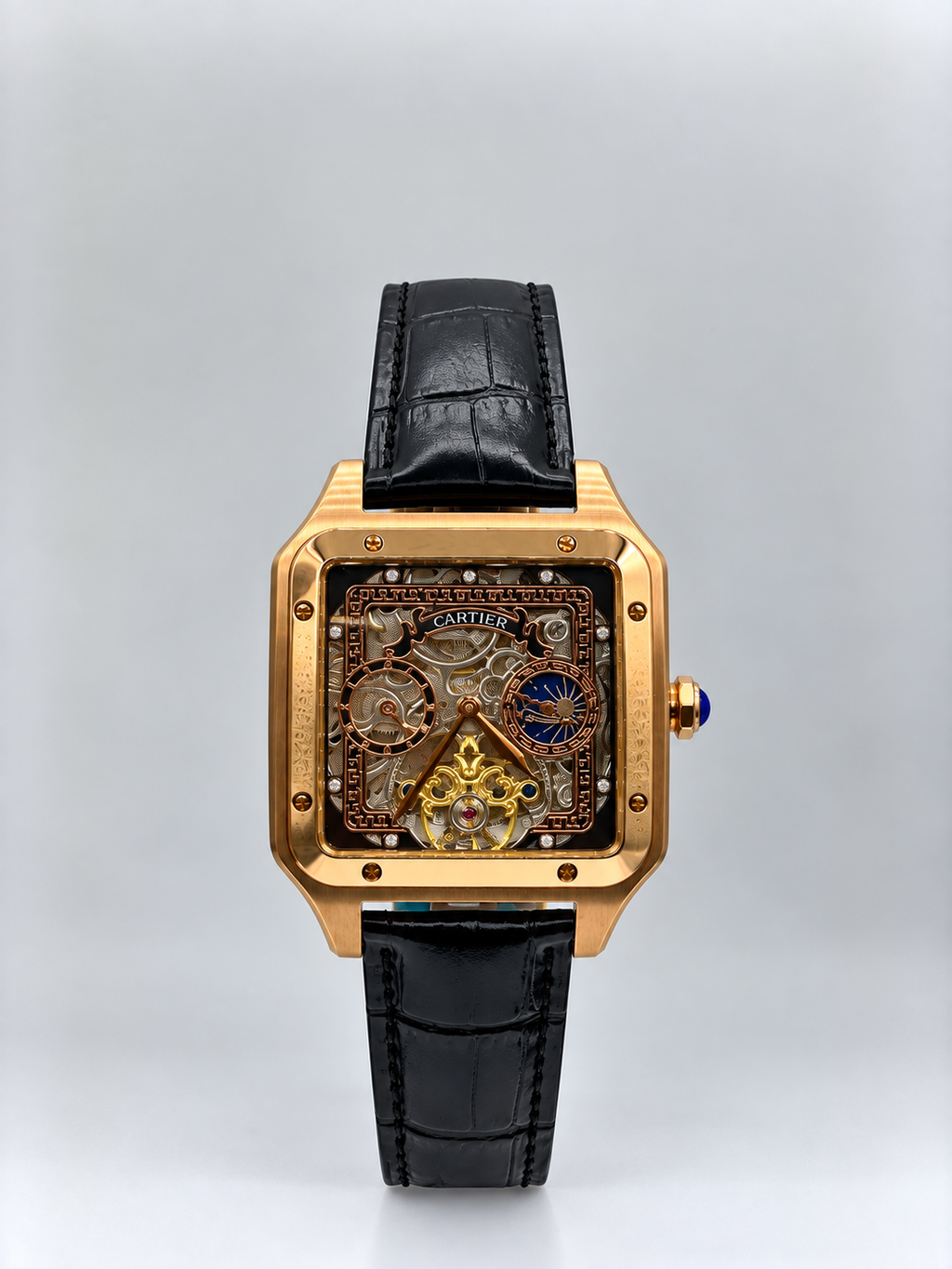 Cartier Santos Skeleton Tourbillon