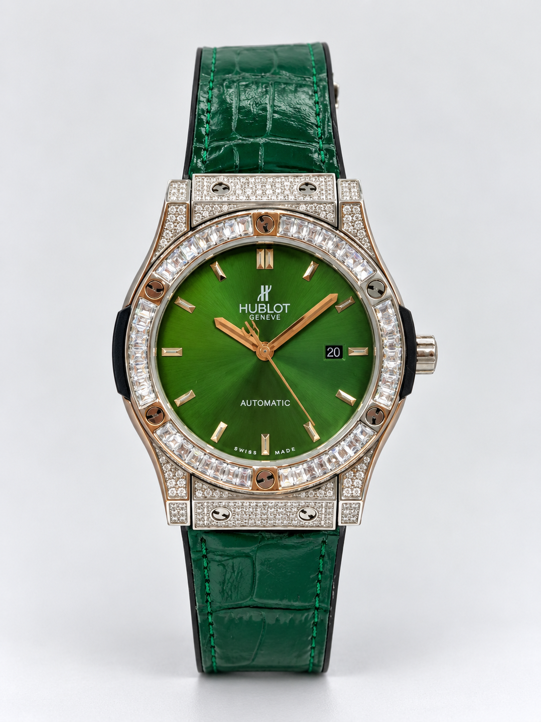 Hublot Classic Fusion Automatic Green Diamonds