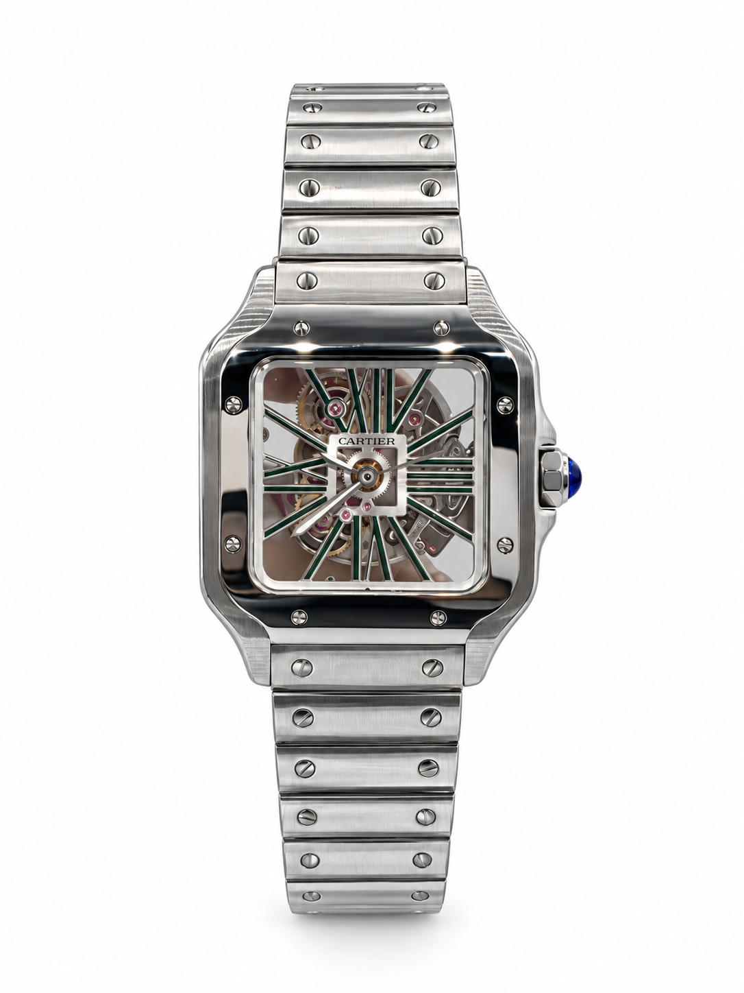 Cartier Santos Skeleton