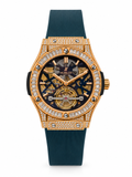 Hublot Classic Fusion skeleton  King Gold Diamonds