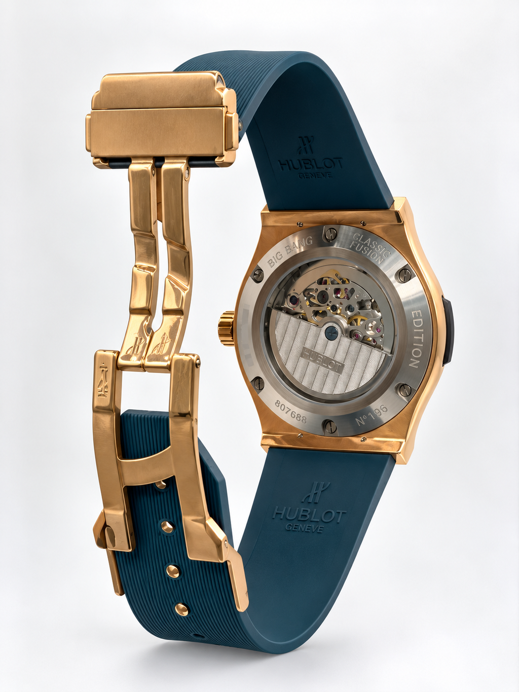 Hublot Classic Fusion skeleton  King Gold Diamonds