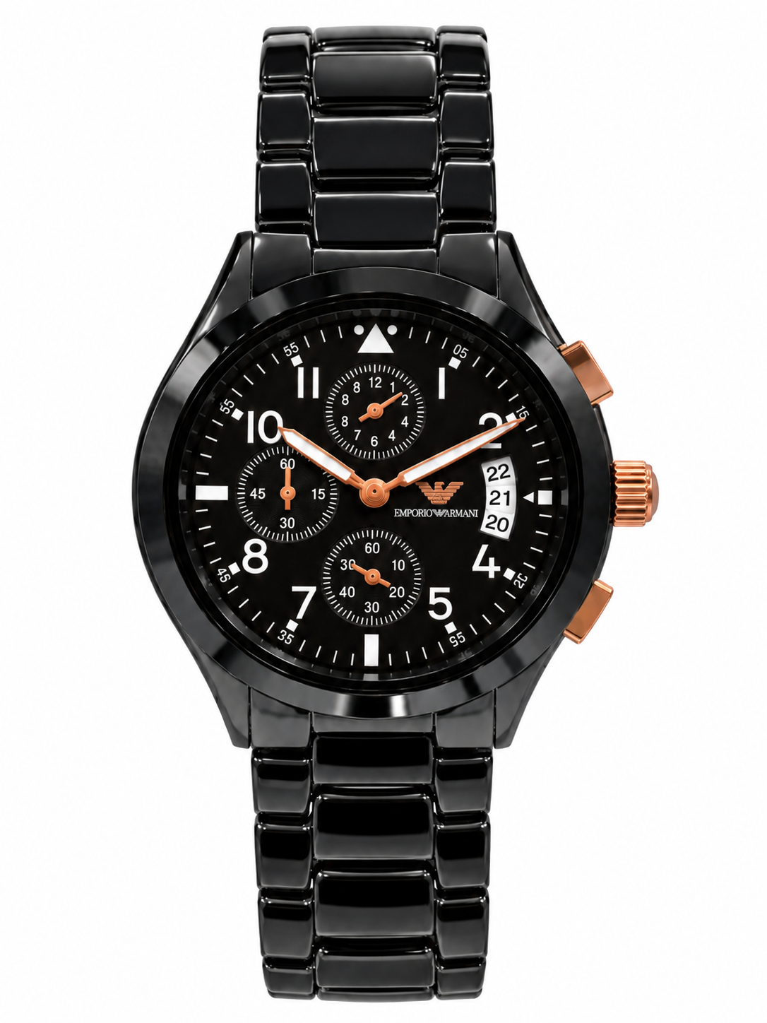 Emporio Armani Ceramica Chronograph.