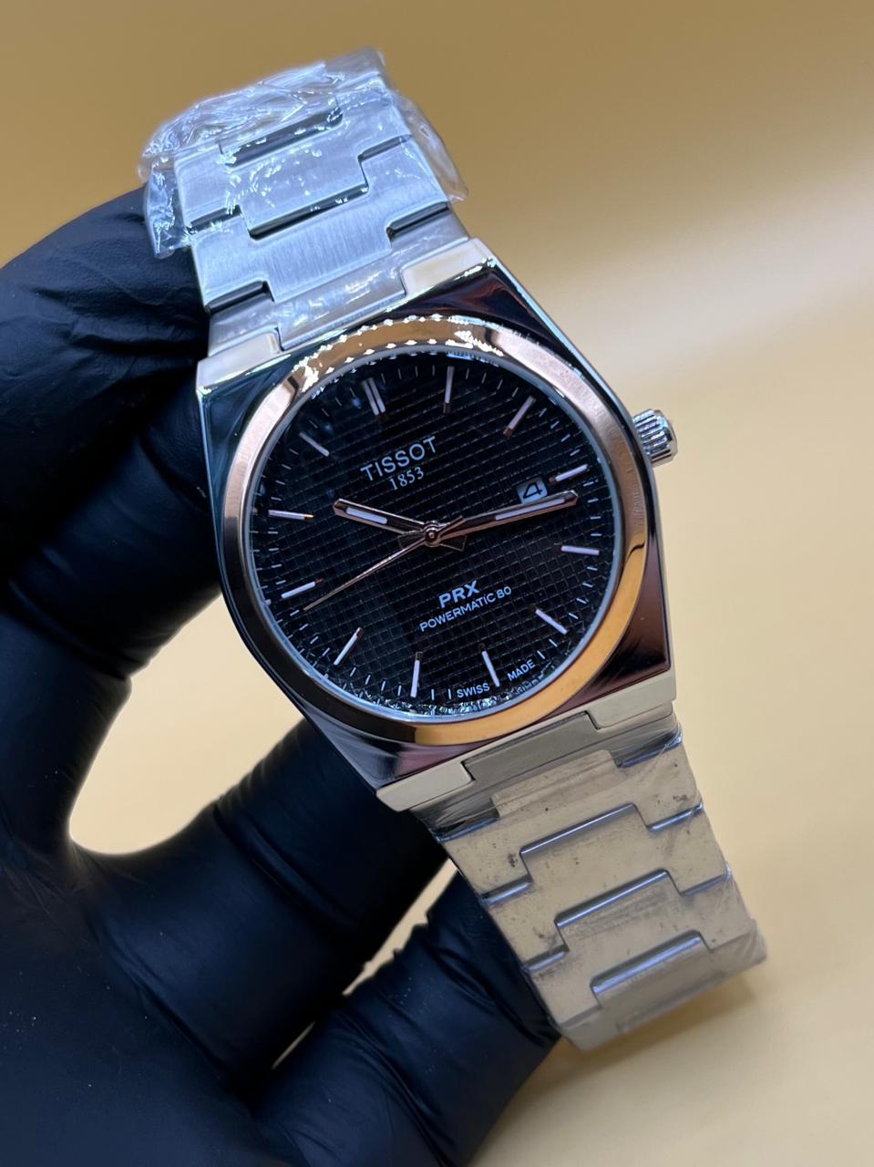 Men watch tissot Manual