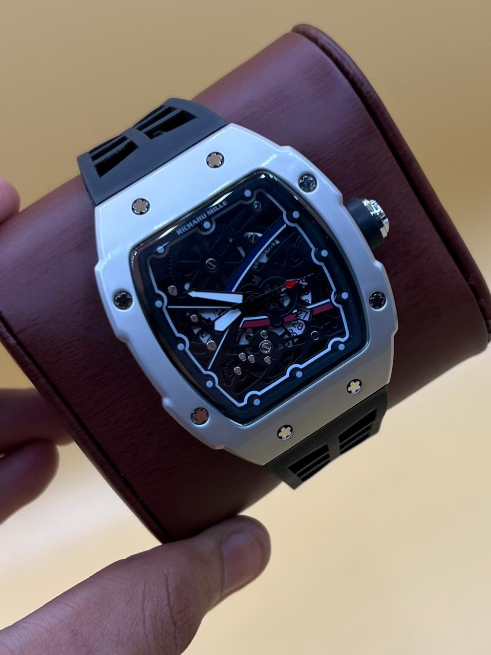 Men watch Richard Mille