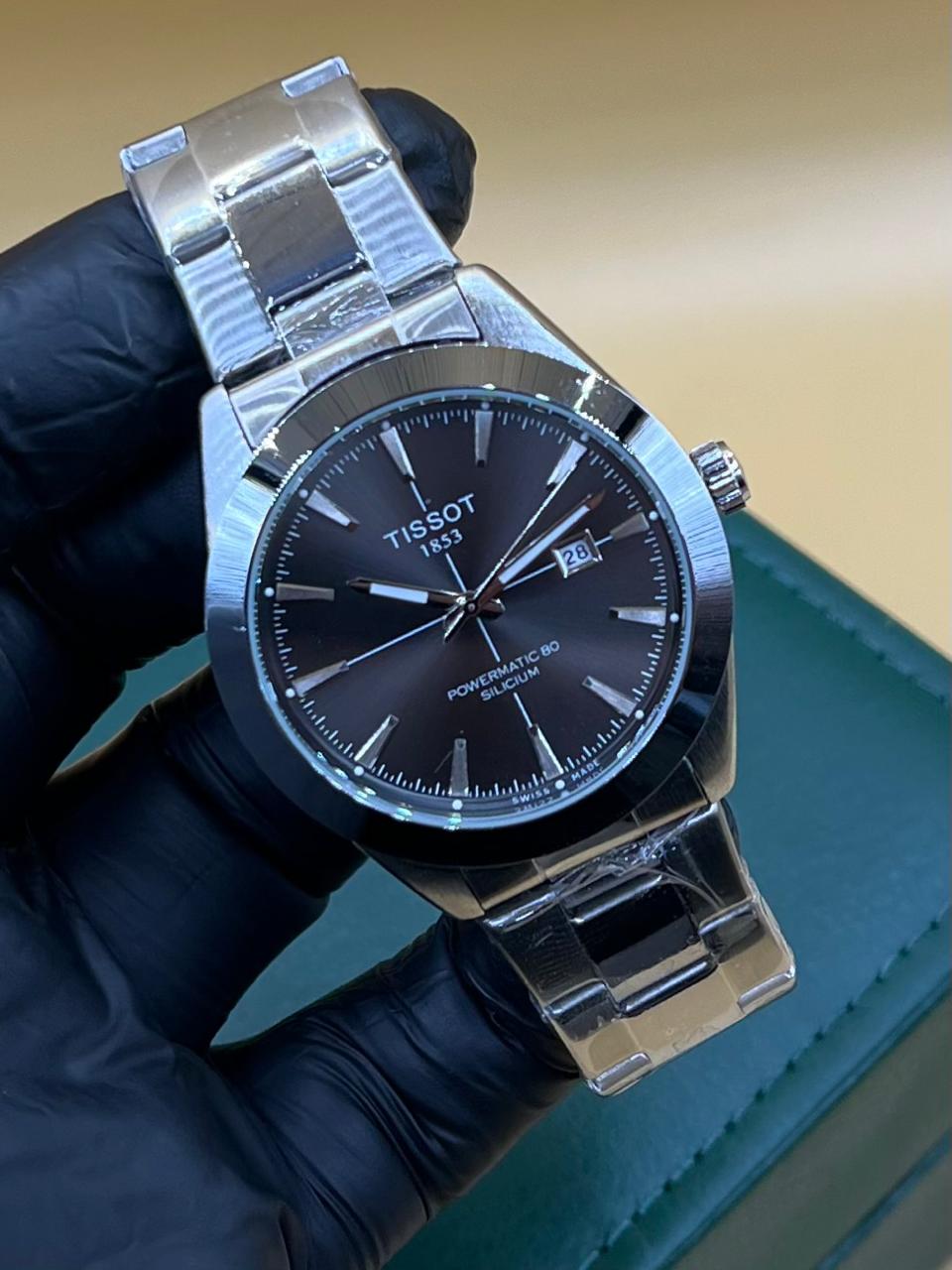 Men watch tissot Manual
