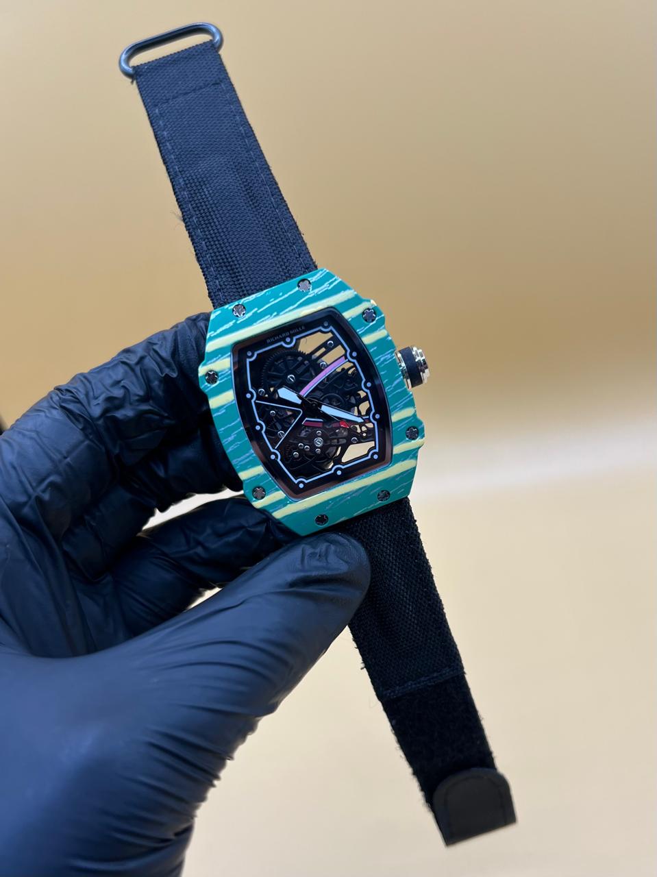 Men watch Richard Mille