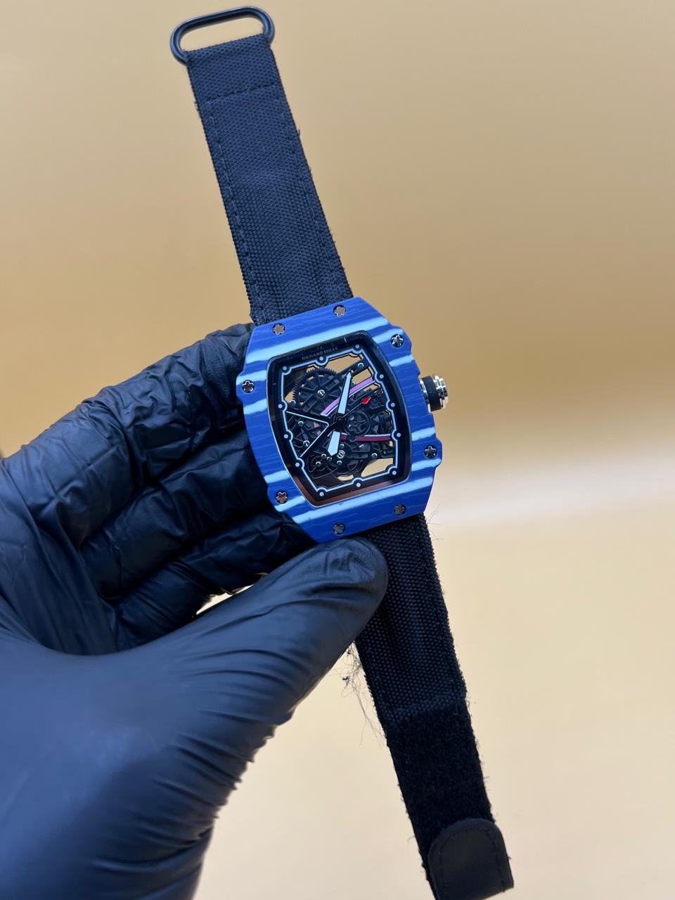 Men watch Richard Mille