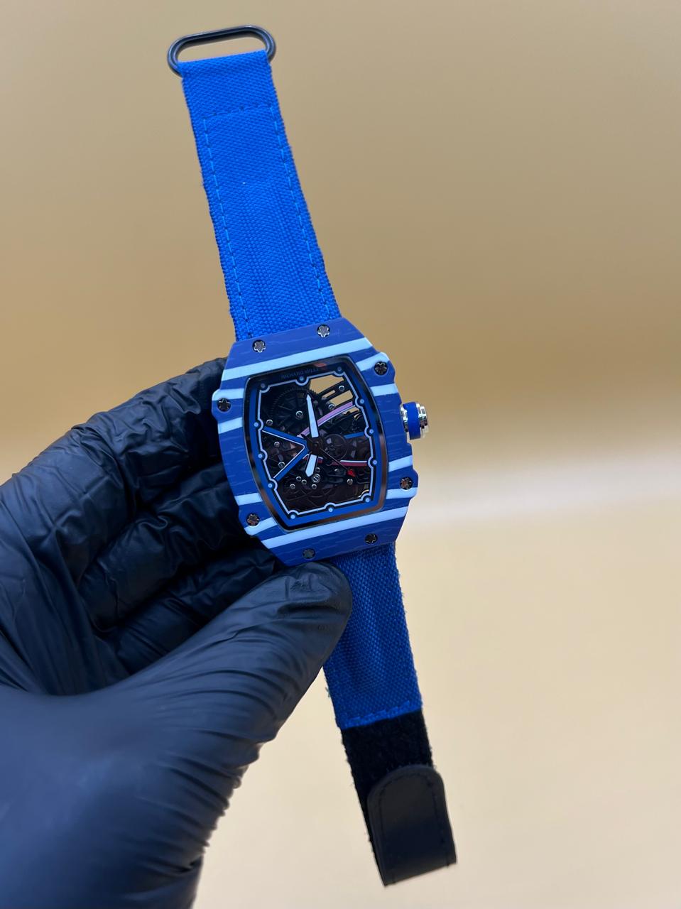 Men watch Richard Mille
