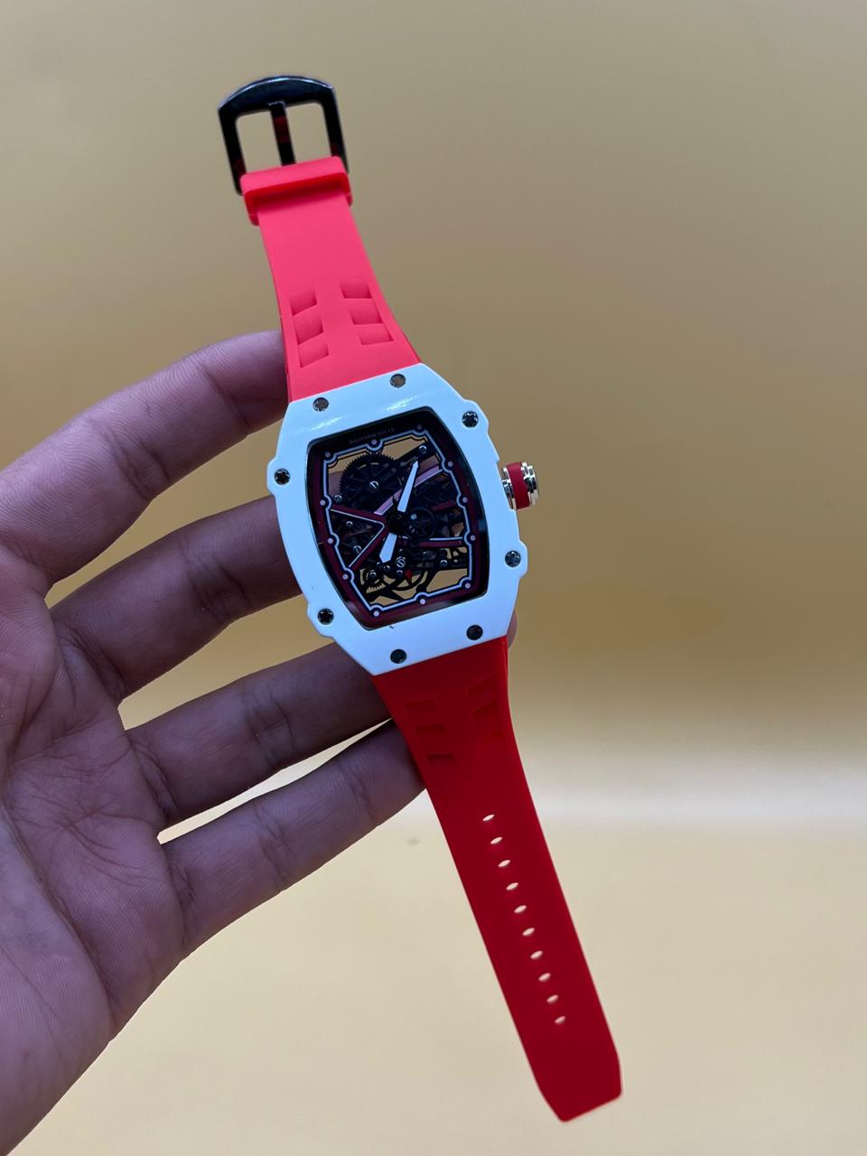 Men watch Richard Mille