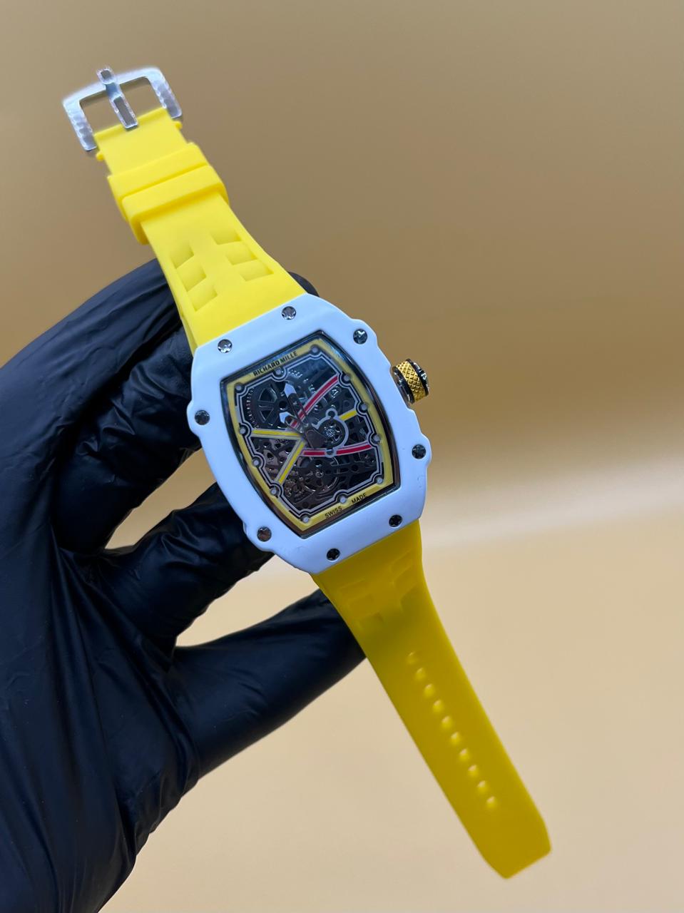 Men watch Richard Mille