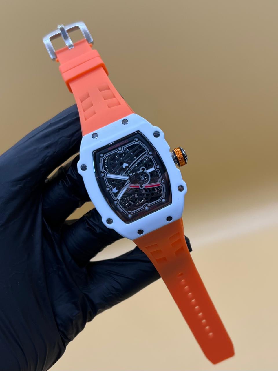 Men watch Richard Mille