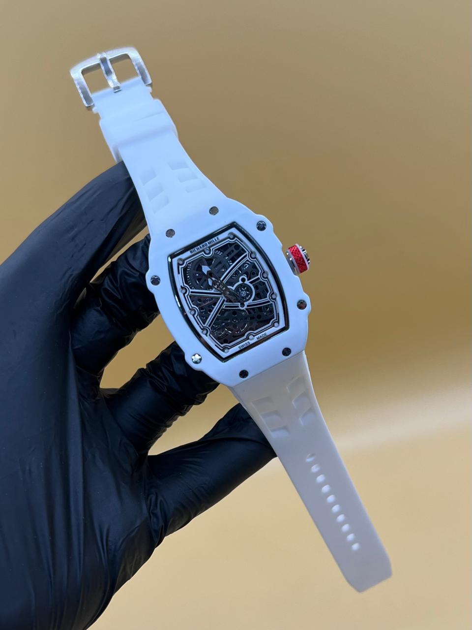 Men watch Richard Mille