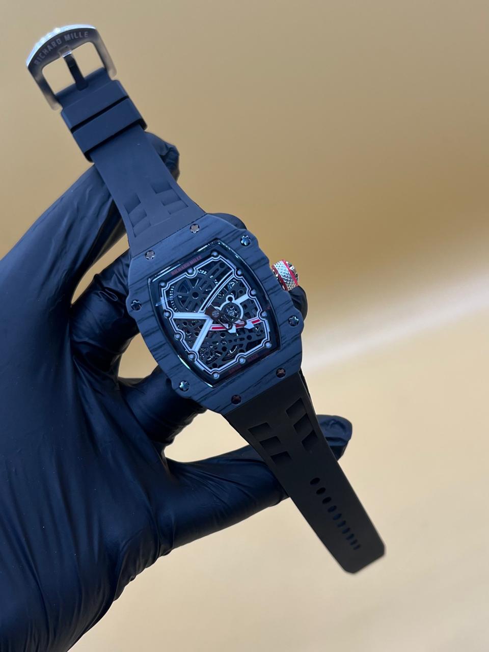 Men watch Richard Mille