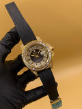 Men Rolex Strap Ice Look Manual