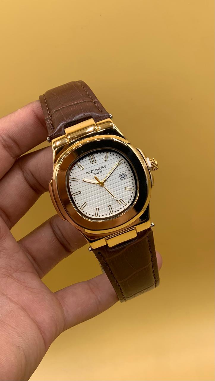Men Watch Patek Phillipe Strap Manual