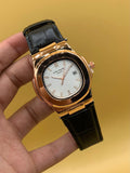 Men Watch Patek Phillipe Strap Manual