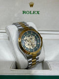 Men Automatic Rolex Skeleton Dial