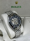 Men Automatic Rolex Skeleton Dial