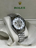 Men Automatic Rolex Skeleton Dial