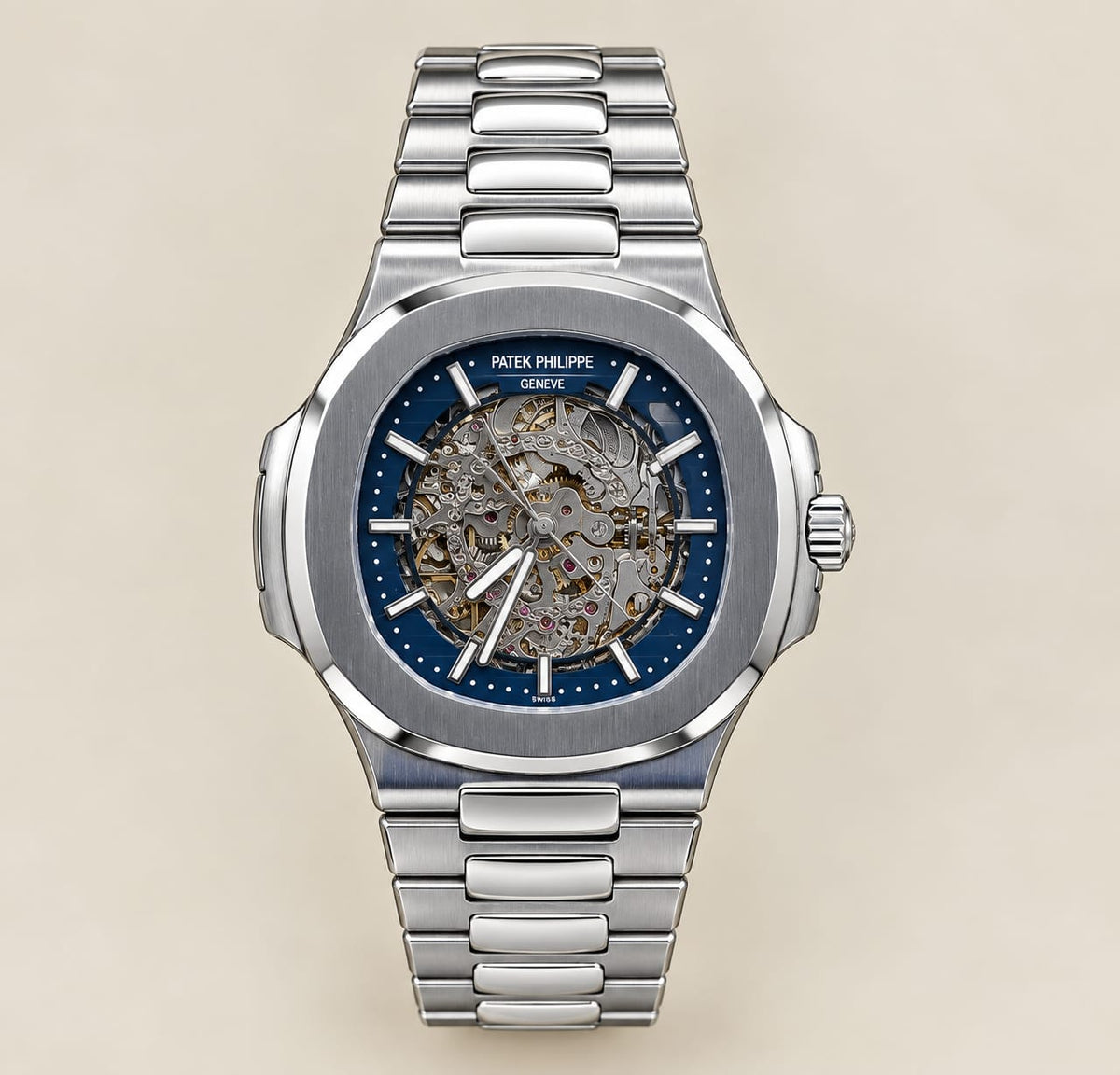 Patek Philippe Nautlius Skeleton.