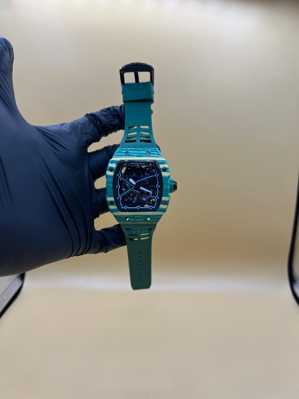 Men watch Richard Mille