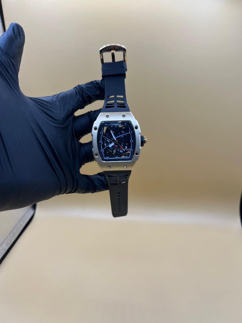 Men watch Richard Mille