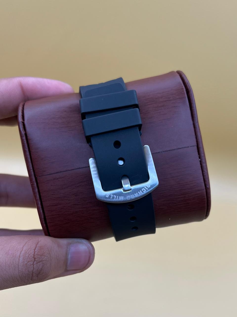 Men watch Richard Mille