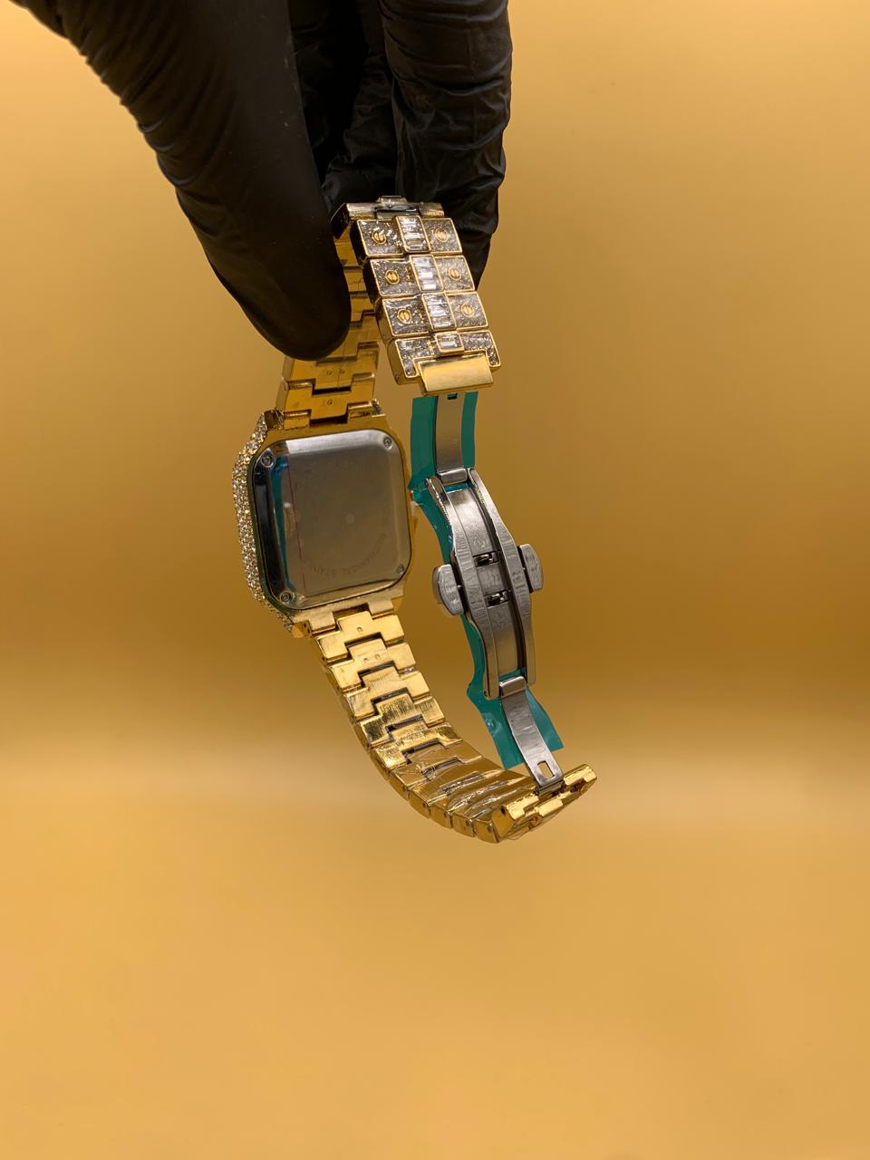 Men Cartier Manual Ice Watch