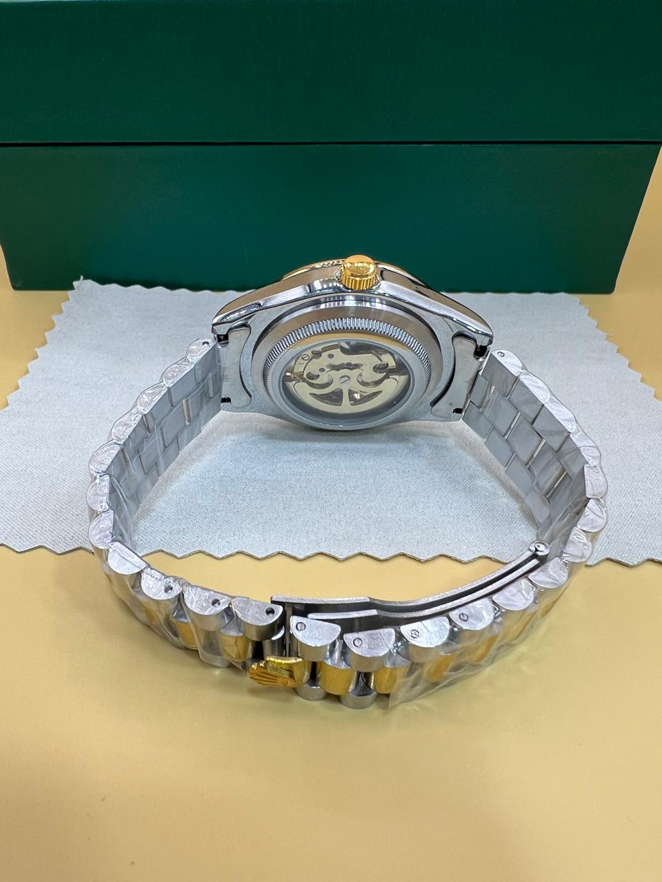 Men Automatic Rolex Skeleton Dial