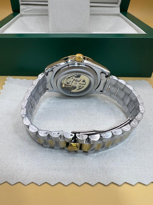 Men Automatic Rolex Skeleton Dial