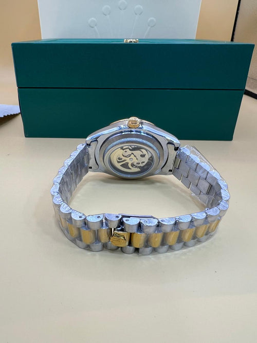 Men Automatic Rolex Skeleton Dial