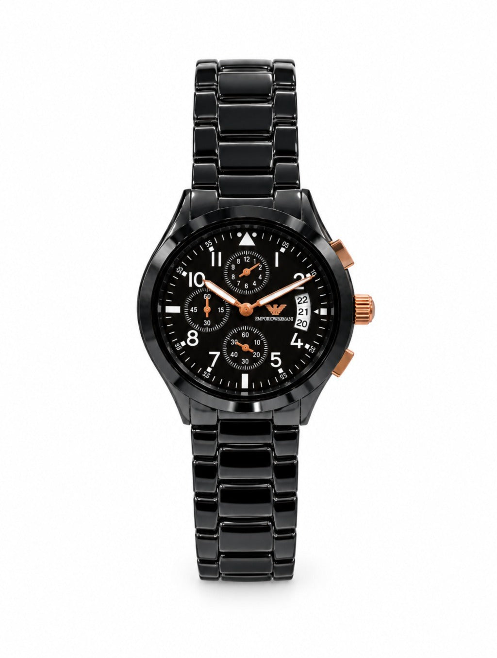Emporio Armani Ceramica Chronograph.