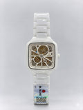 Rado True Square Automatic Open Heart ( White Dial )